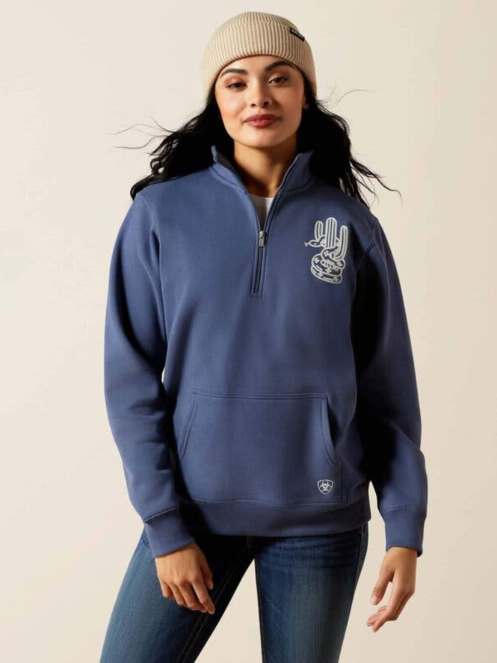Women's Quarry Half Zip Sweatshirt | NWT